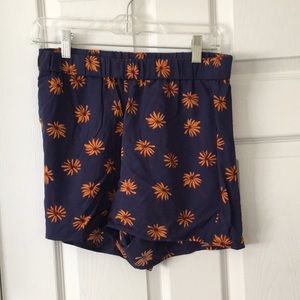 Madewell sunflower shorts